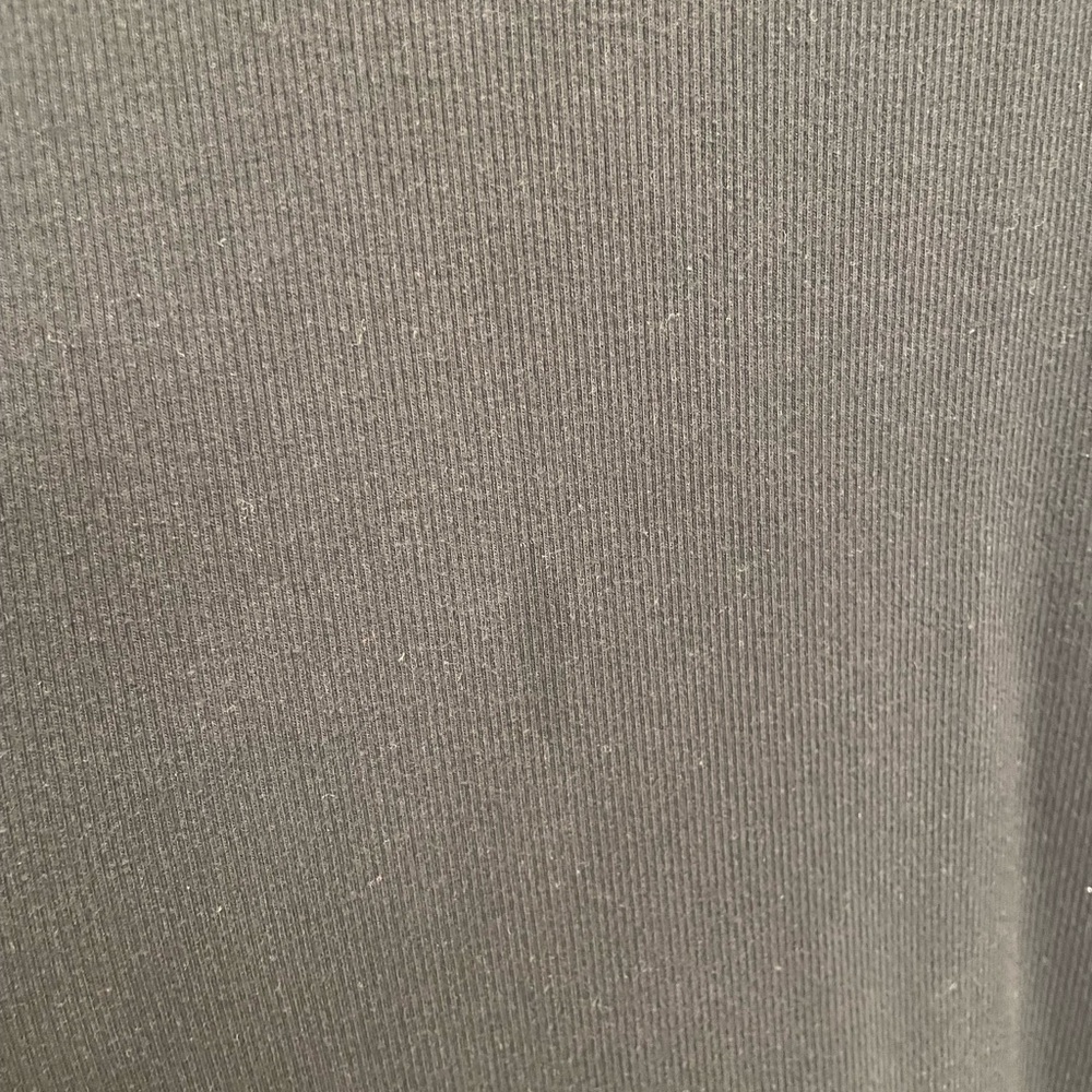 Buck Mason Surplus Rib Maxi Dress Black. Size Medium. - Picture 6 of 6